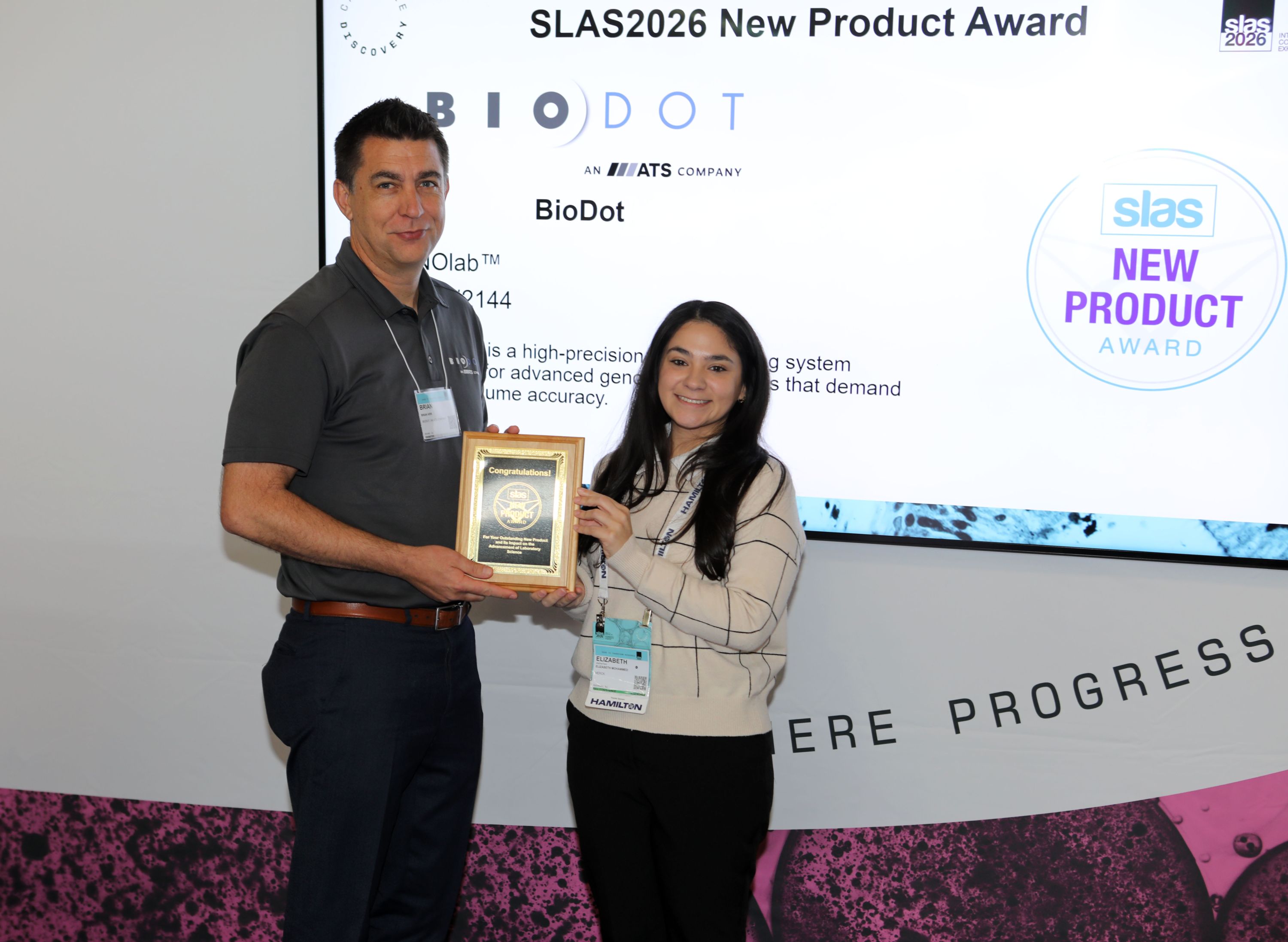 SLAS2026 New Product Award BioDot