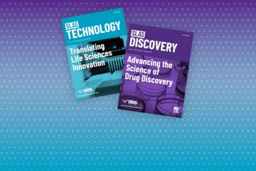 SLAS Discovery and SLAS Technology journal covers.