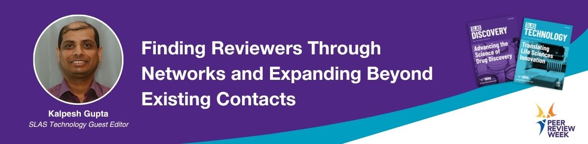 Peer Review Week 2026 graphic containing the slas journal covers, peer review week logo.