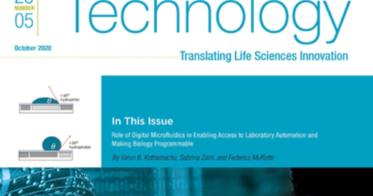 October's SLAS Technology Leads with Cover Article, "Role of Digital