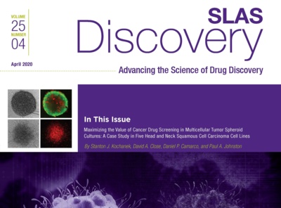 "Maximizing the Value of Cancer Drug Screening in Multicellular Tumor Spheroid Cultures: A Case Study in Five Head and Neck Squamous Cell Carcinoma Cell Lines" Leads April's <em>SLAS Discovery</em>